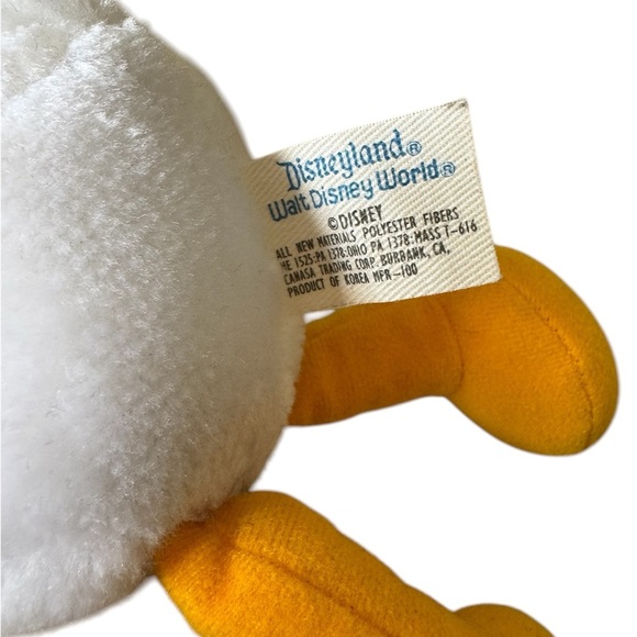 VTG Walt Disney Duck Tales Webby Vanderquack Plush - Picture 3 of 4